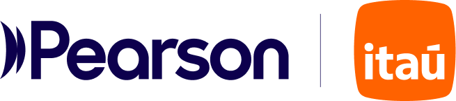 Logo Pearson + Itau